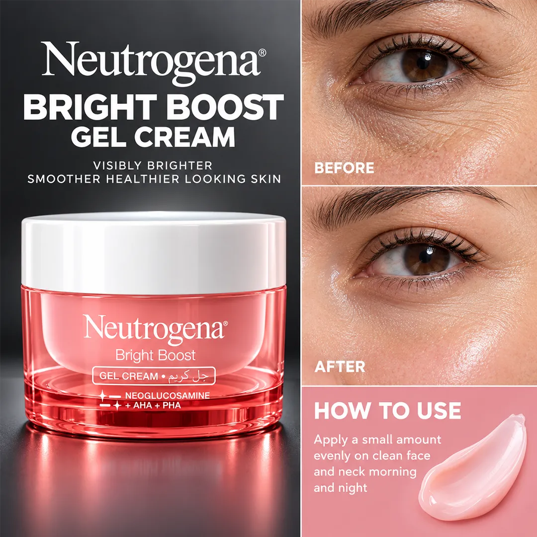 NEUTROGENA BRIGHT BOOST GEL CREAM 50ML