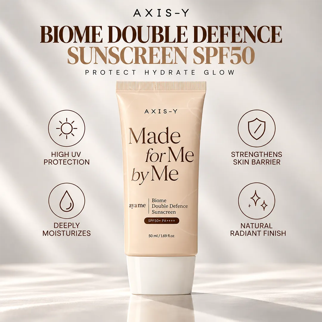 AXIS Y DOUBLE DEFENSE SUNSCREEN SPF50 50ML