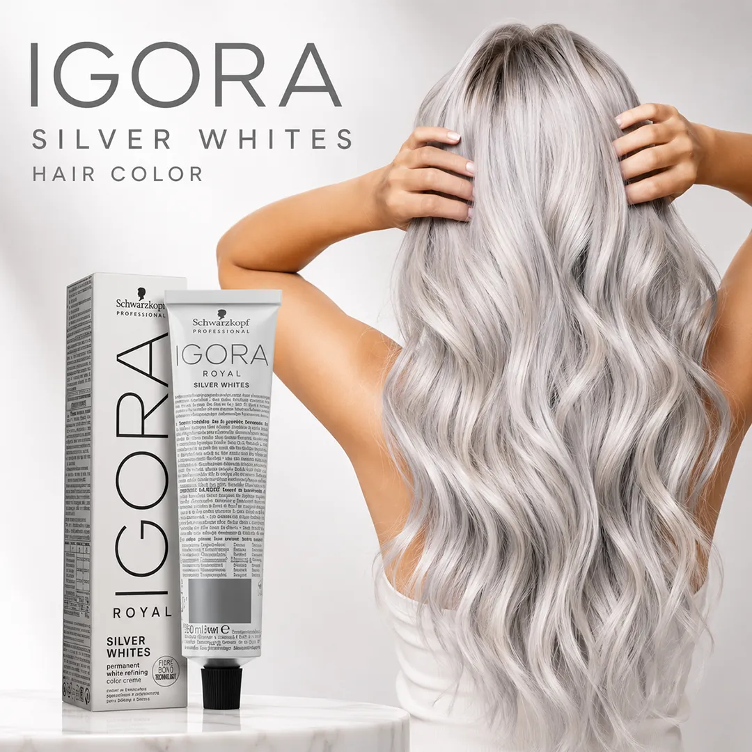 IGORA HAIR COLOR SILVER WHITES 60ML