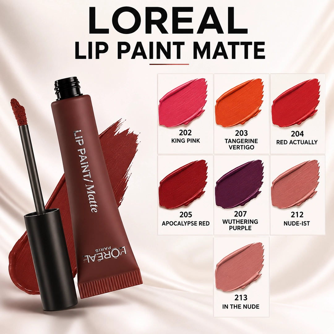 LOREAL LIP PAINT MATTE