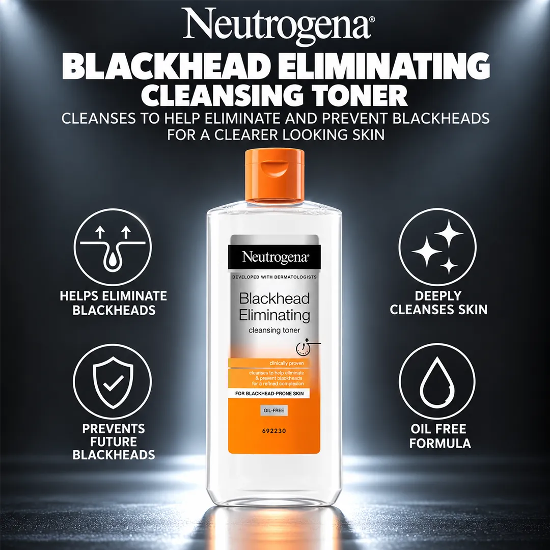 NEUTROGENA BLACKHEAD ELIMINATING CLEANSING LOTION 200ML