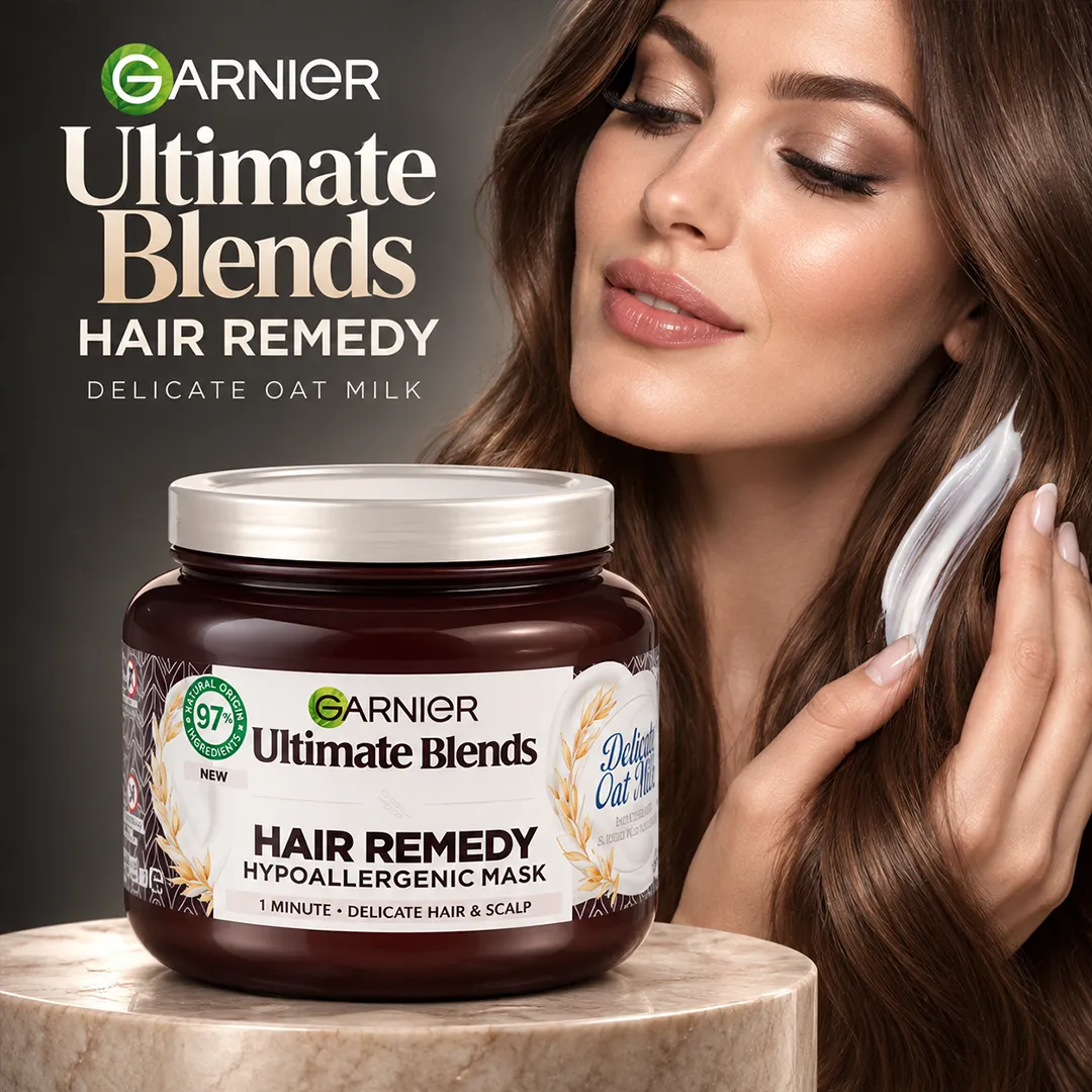 ULTIMATE BLENDS HAIR MASK 340ML DELICATE OAT MILK