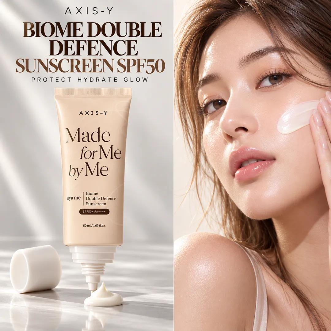 AXIS Y DOUBLE DEFENSE SUNSCREEN SPF50 50ML
