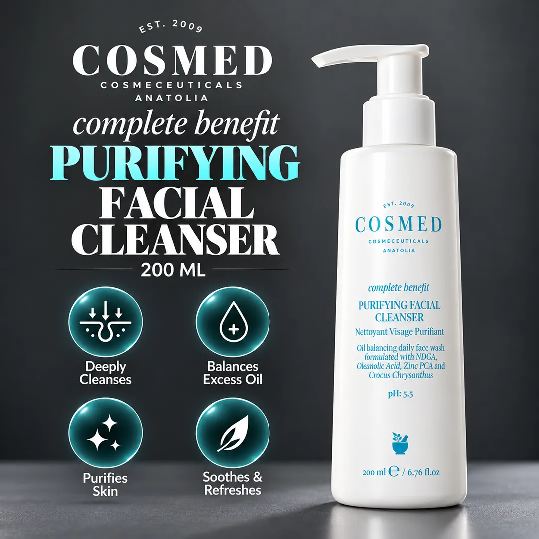 COSMED COMPLETE BENEFIT PURIFYING FACIAL CLEANSER 200ML