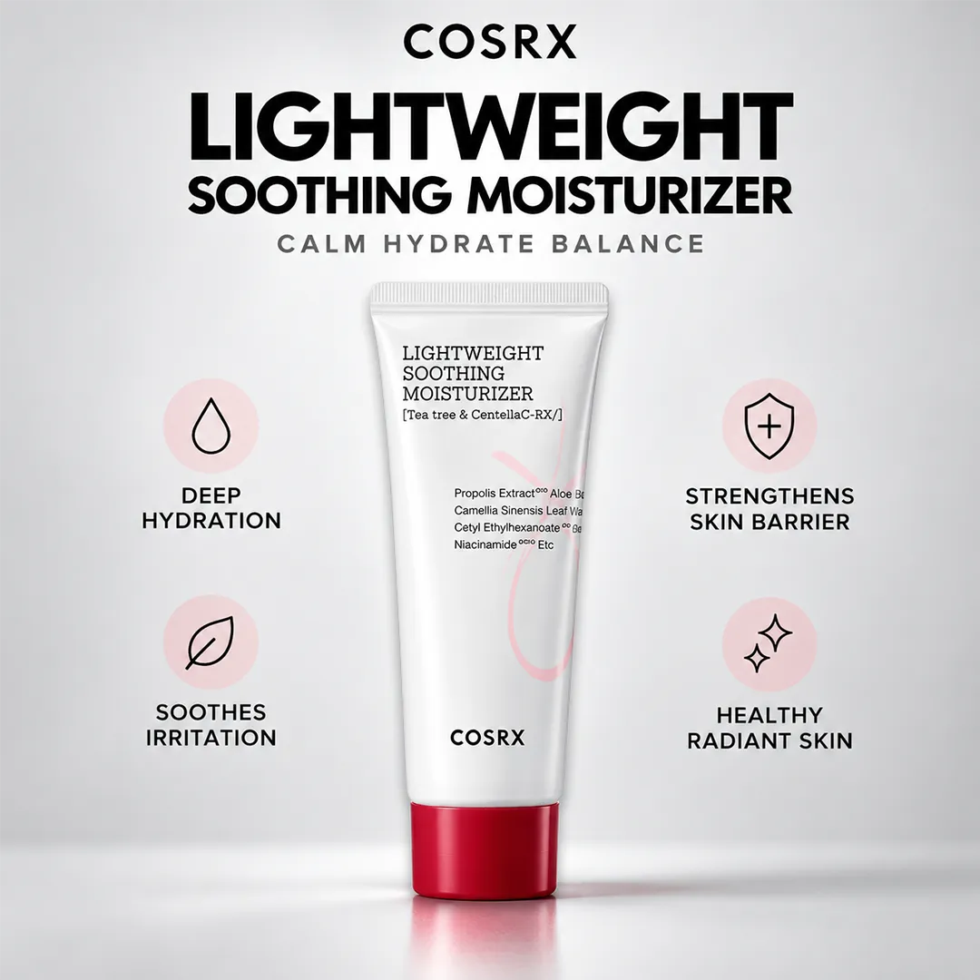 COSRX LIGHT WEIGHT SOOTHING MOISTURIZER 80ML