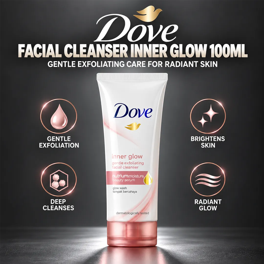 DOVE FACIAL CLEANSER INNER GLOW 100ML