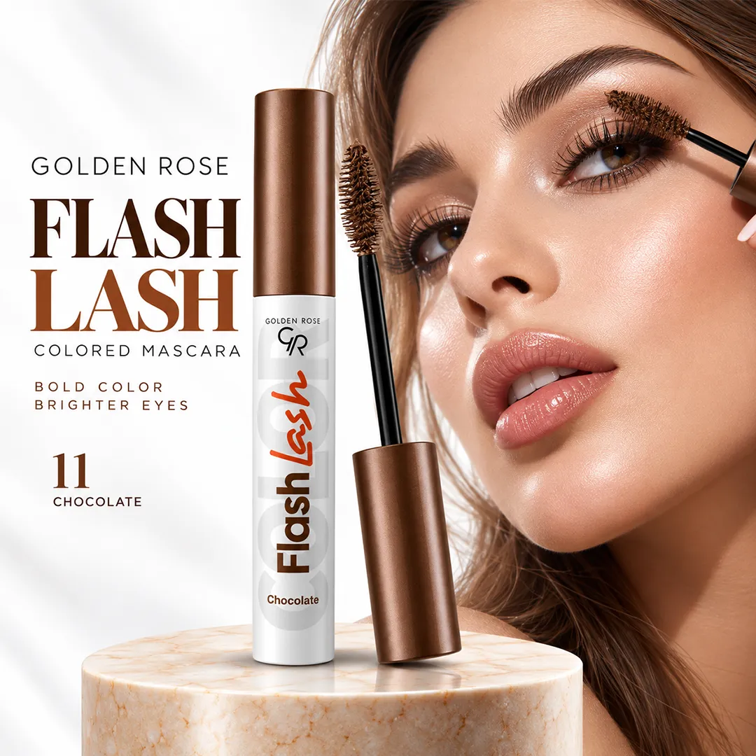 GOLDEN ROSE MASCARA COLORED FLASH LASH 11