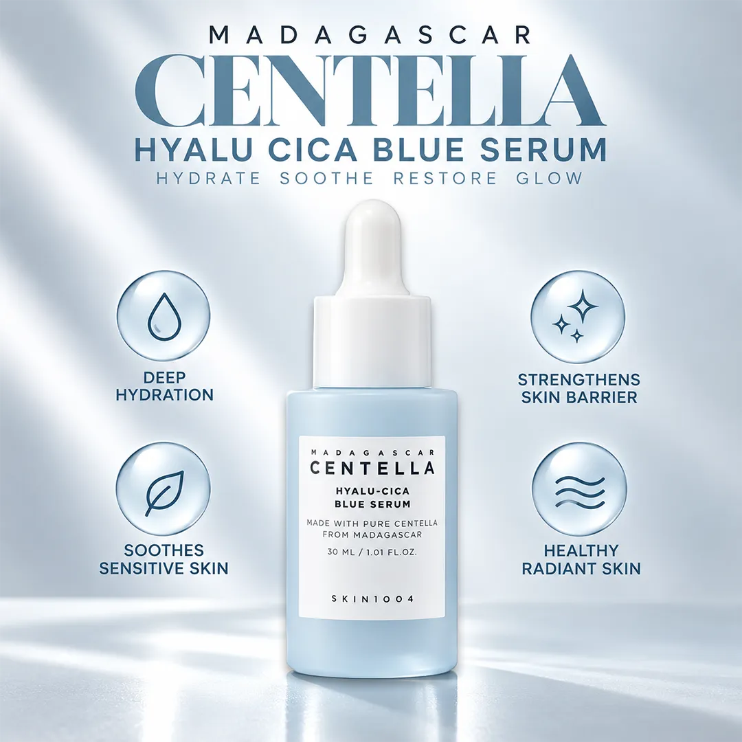 MADAGASCAR GENTELLA HYALU CICA BLUE SERUM 30ML