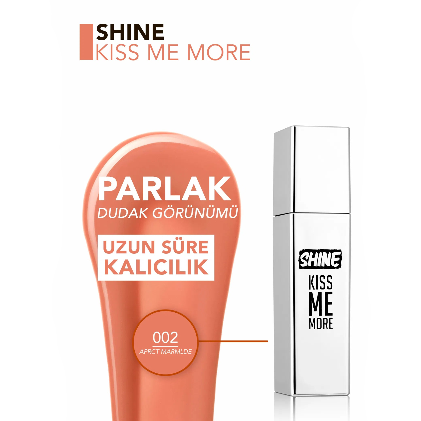FLORMAR LIPSTICK SHINE KISS ME MORE