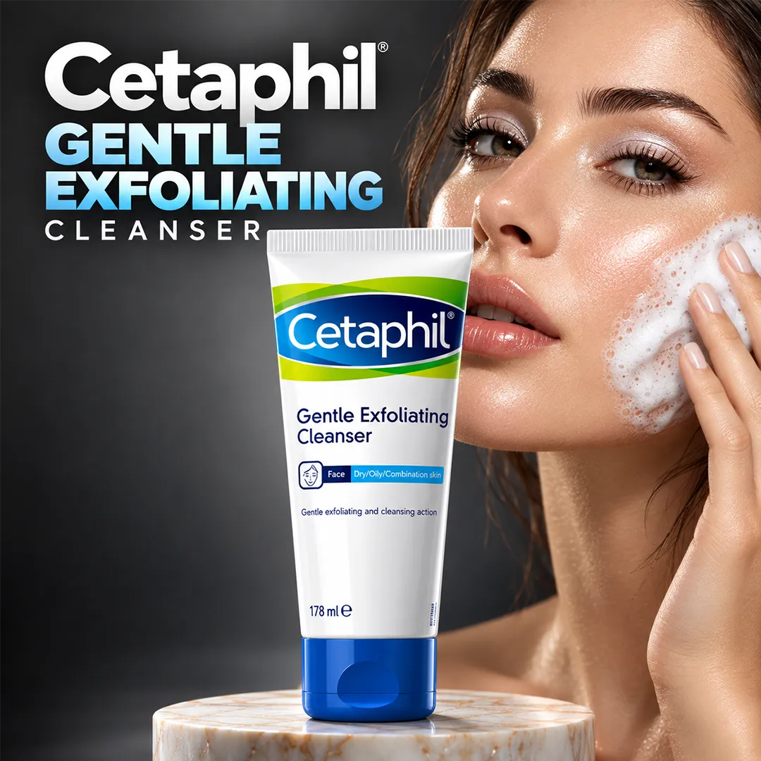 CETAPHIL GENTLE EXFOLIATING CLEANSER 178ML