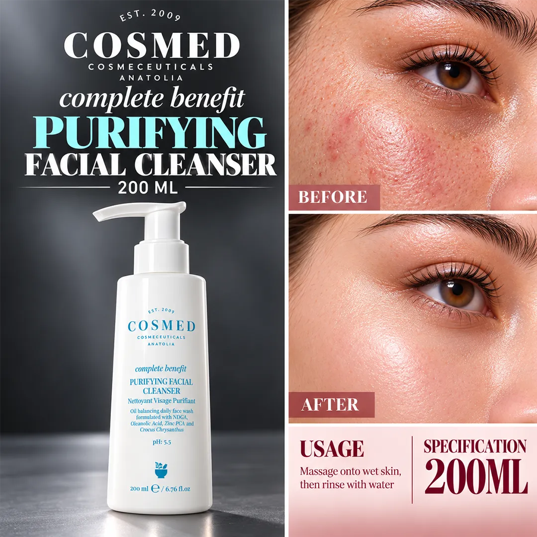COSMED COMPLETE BENEFIT PURIFYING FACIAL CLEANSER 200ML