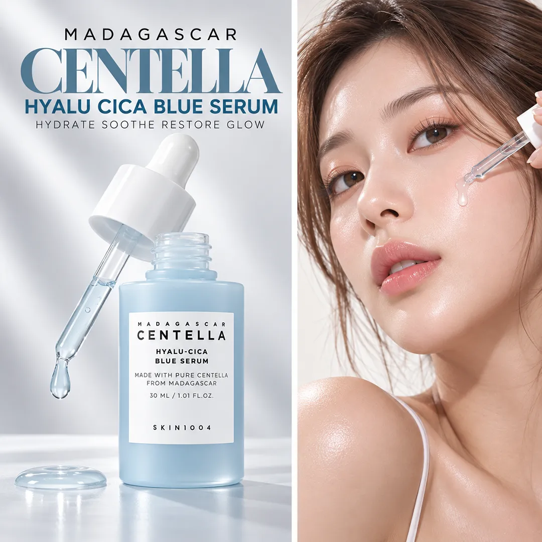 MADAGASCAR GENTELLA HYALU CICA BLUE SERUM 30ML