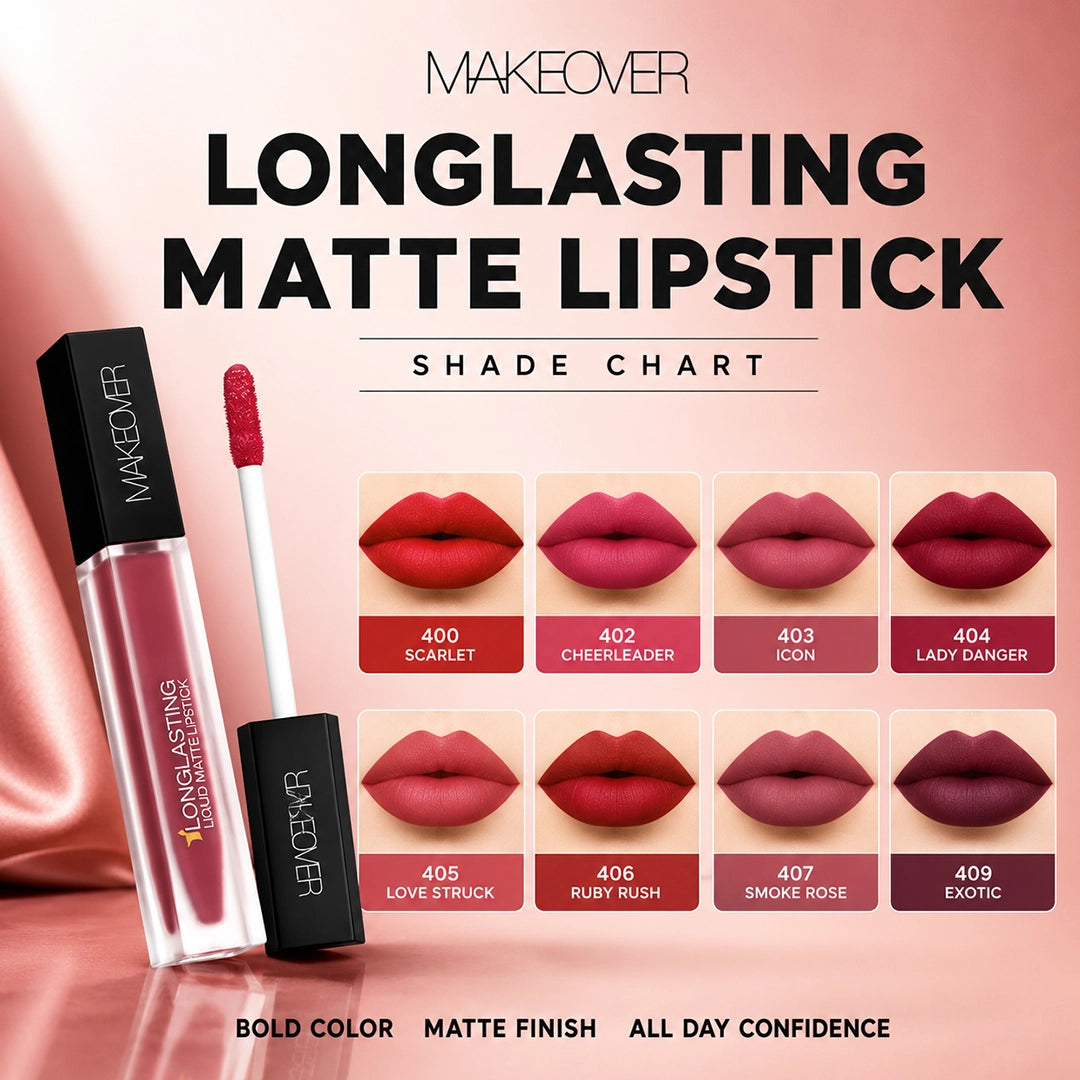 MAKEOVER LONGLASTING MATTE LIPSTICK