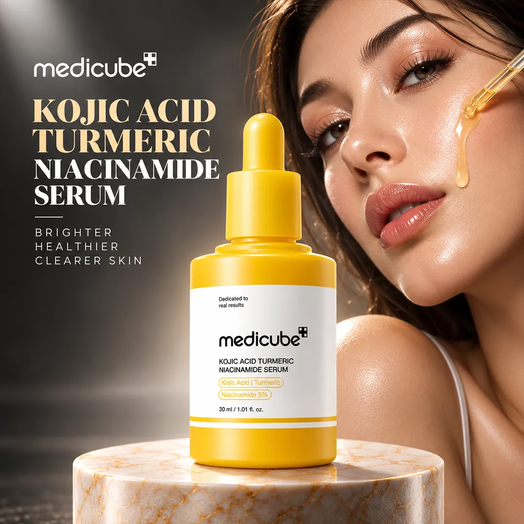 MEDICUBE KOJIC ACID TURMERIC NIACINAMIDE SERUM