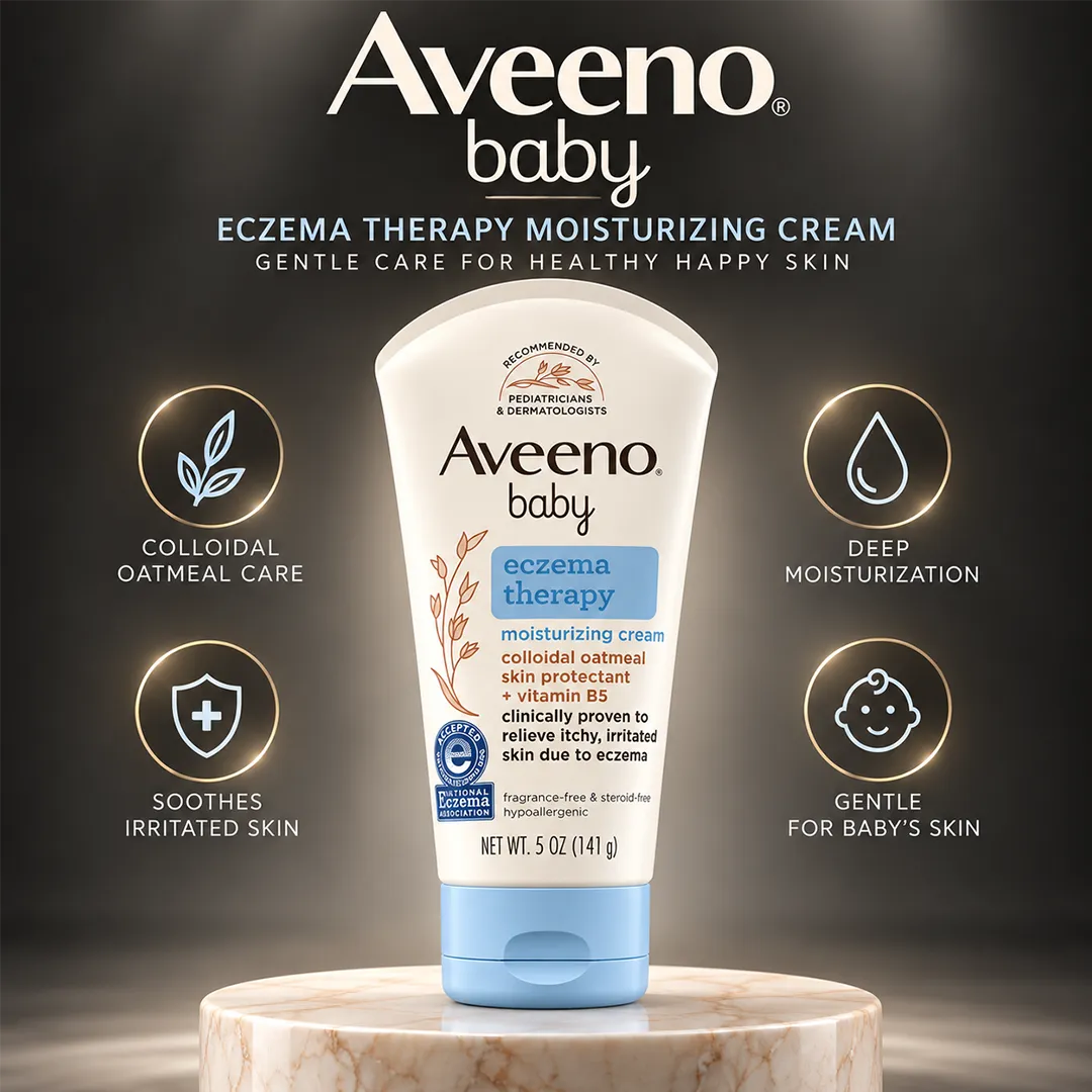 AVEENO BABY ECZEMA THERAPY MOISTURIZING CREAM 341G