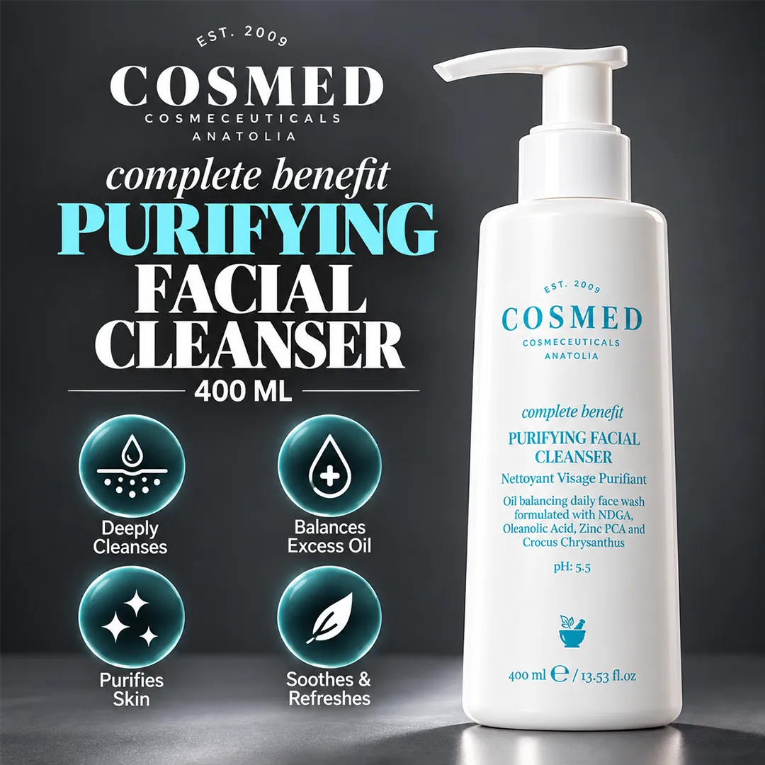 COSMED COMPLETE BENEFIT PURIFYING FACIAL CLEANSER 400ML