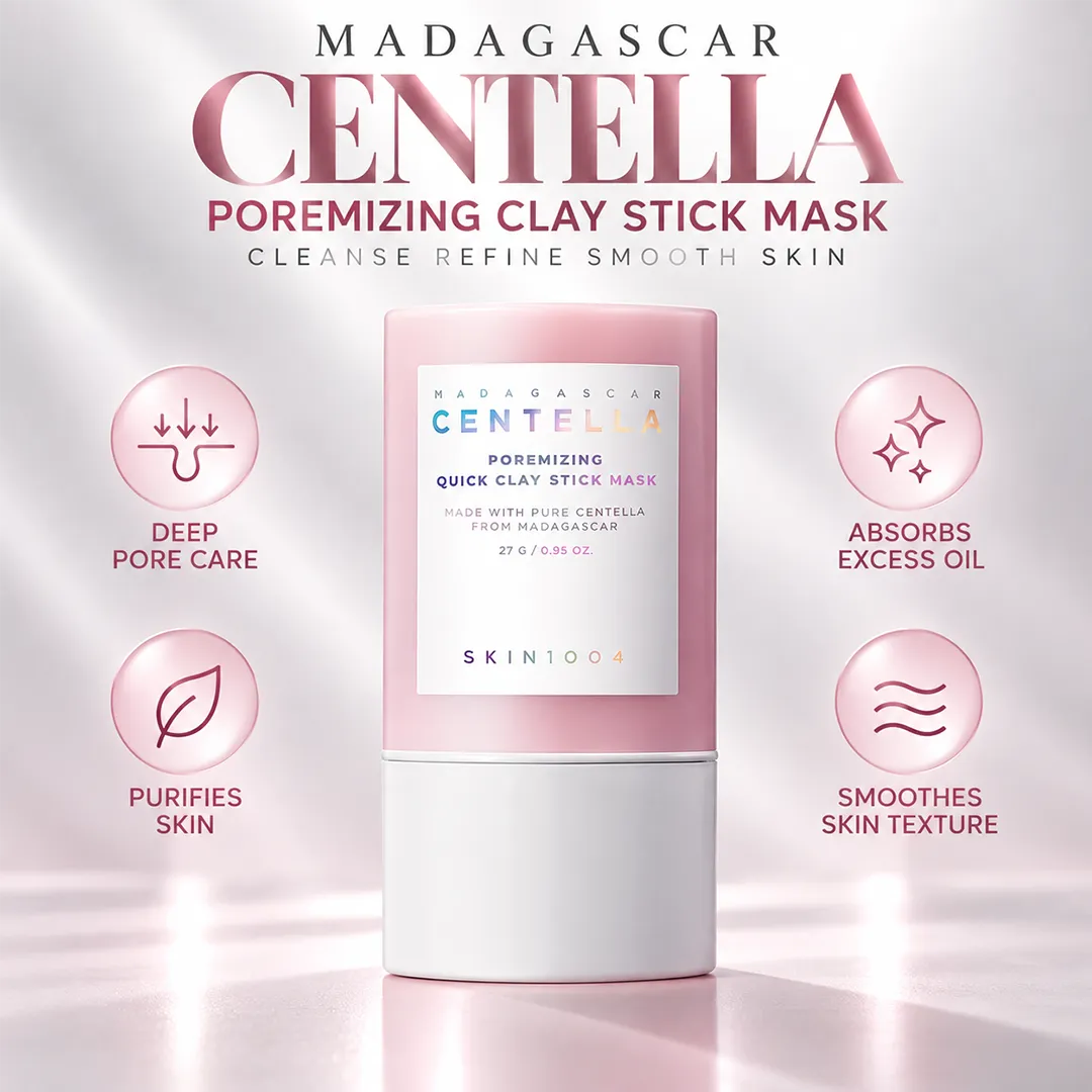 MADAGASCAR GENTELLA POREMIZING CLAY STICK MASK 20GM