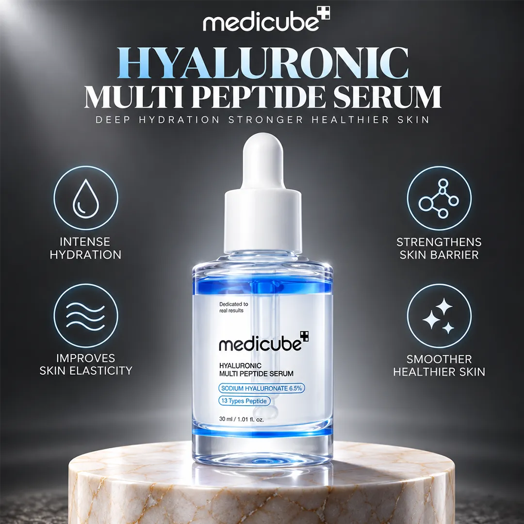 MEDICUBE HYALURONIC MULTI PEPTIDE SERUM 30ML