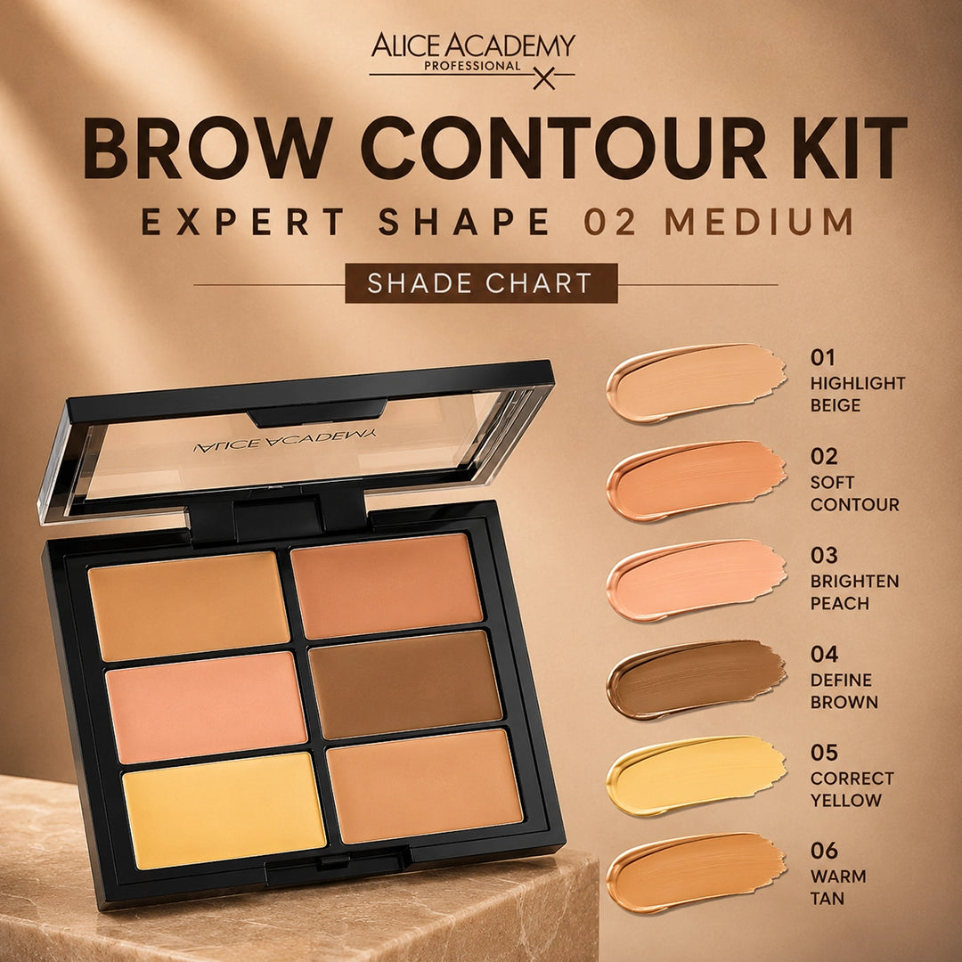 ALICE ACADEMY BROW CONTOUR KIT EXPERT SHAPE 02
