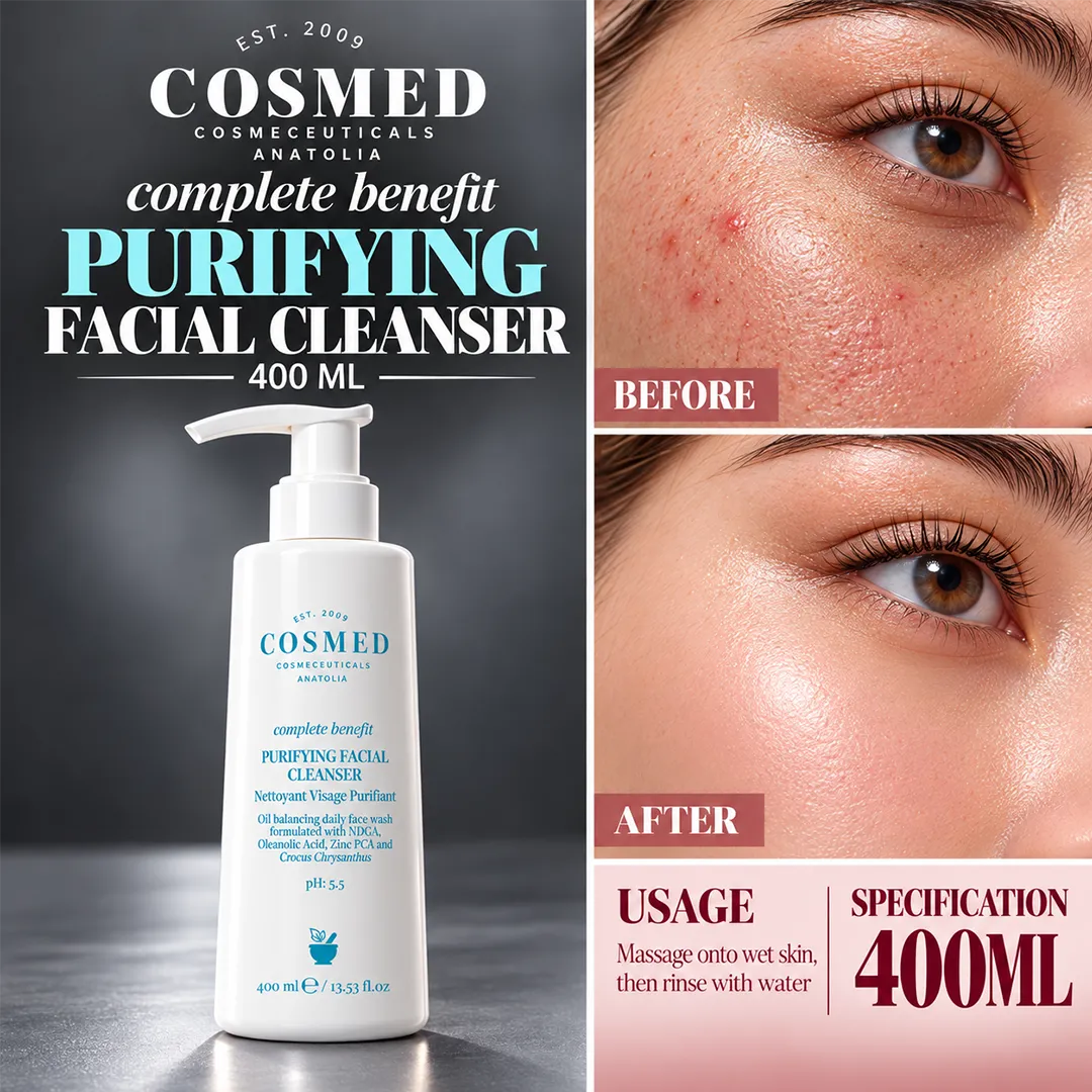 COSMED COMPLETE BENEFIT PURIFYING FACIAL CLEANSER 400ML