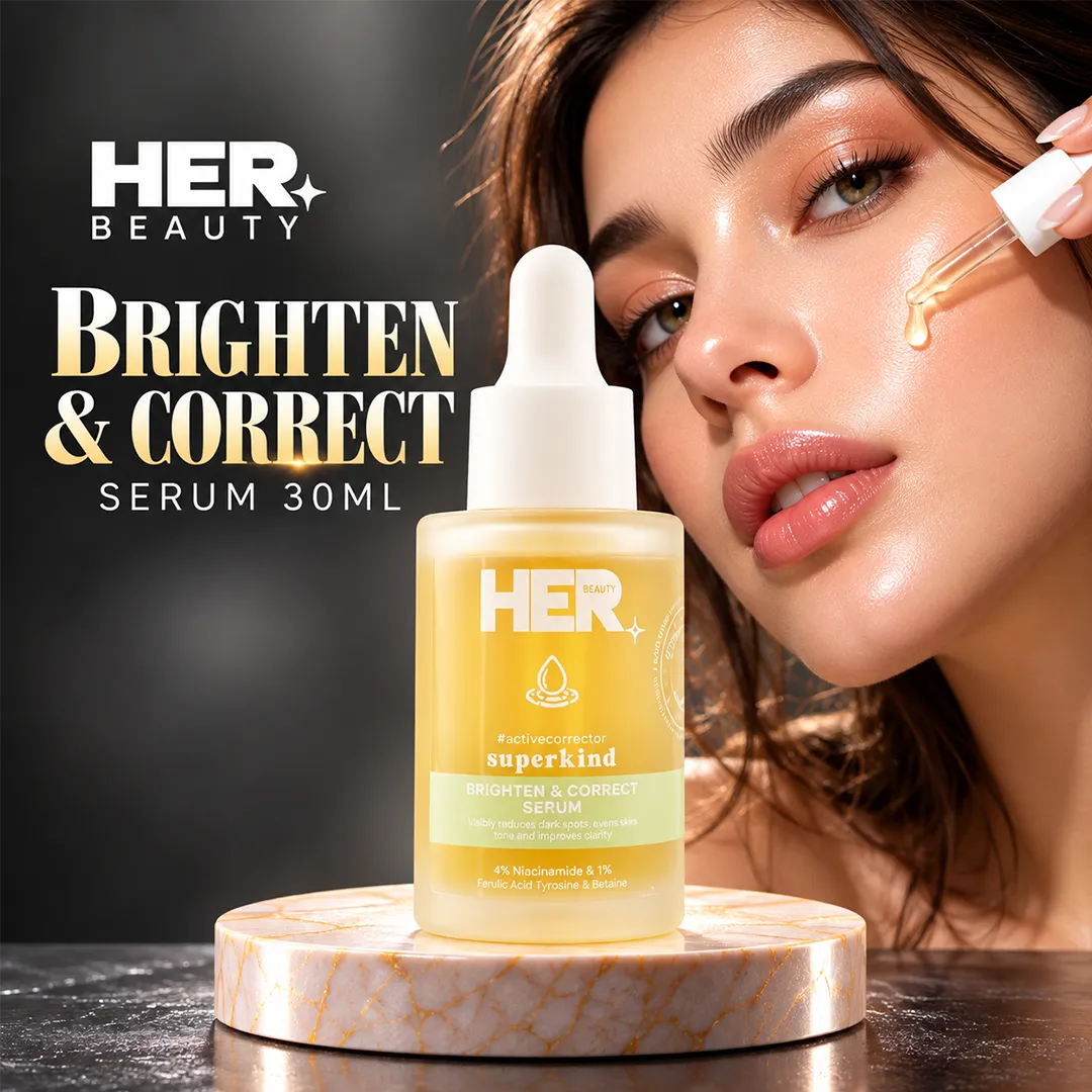 HER BEAUTY BRIGHTEN & CORRECT SERUM 30ML