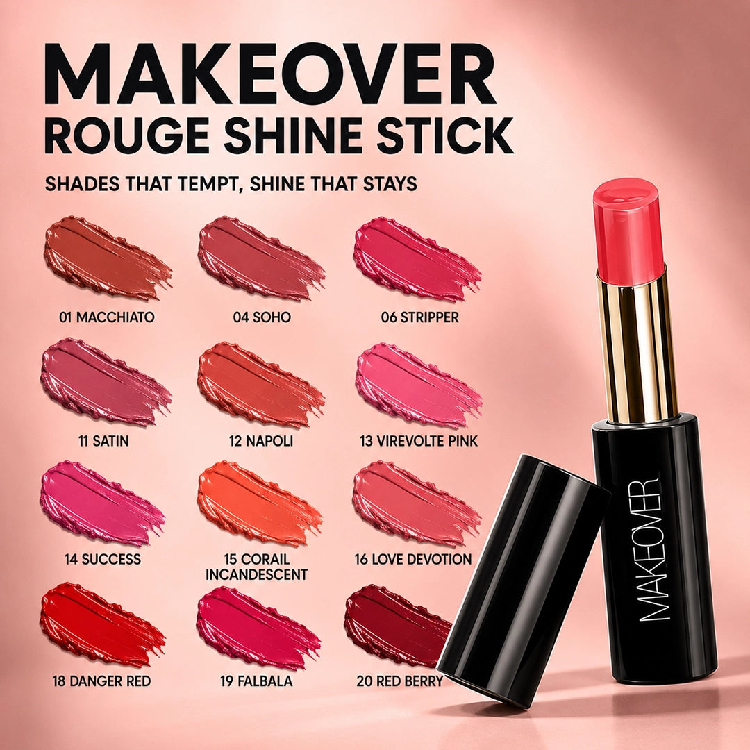 MAKEOVER LIPSTICK ROUGE SHINE STICK