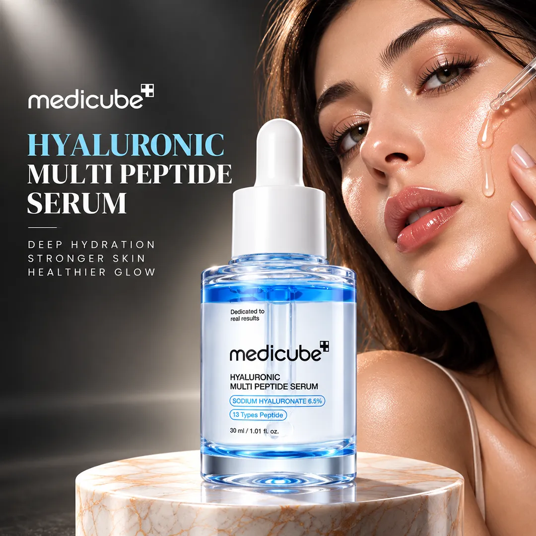 MEDICUBE HYALURONIC MULTI PEPTIDE SERUM 30ML