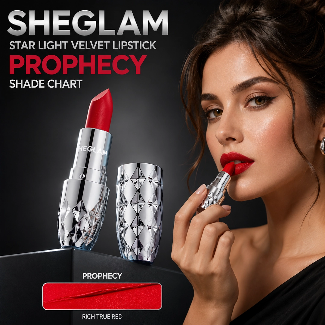 SHEGLAM STAR LIGHT VELVET LIPSTICK PROPHECY