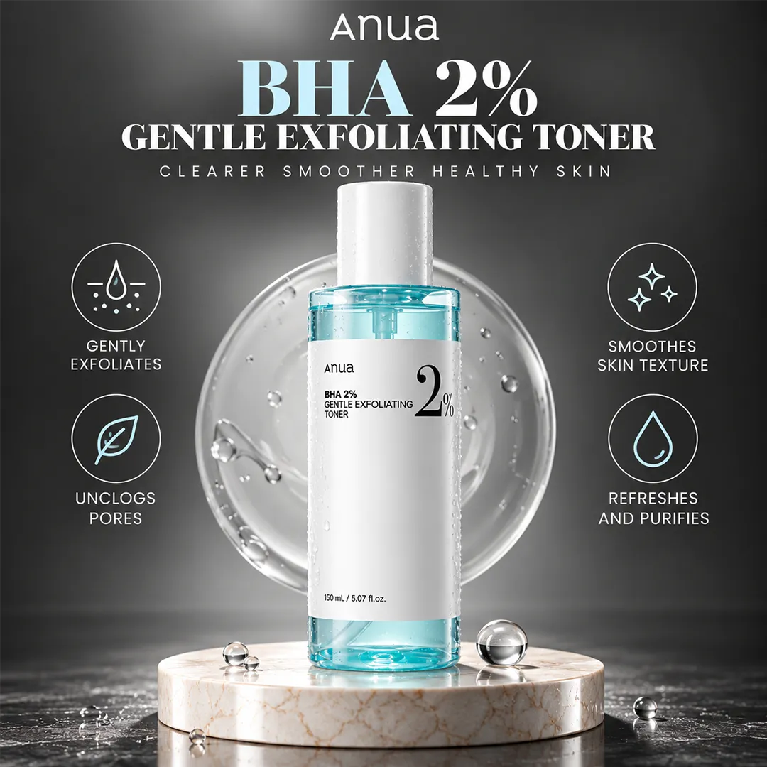 ANUA BHA 2% GENTLE EXFOLIATING TONER 150ML