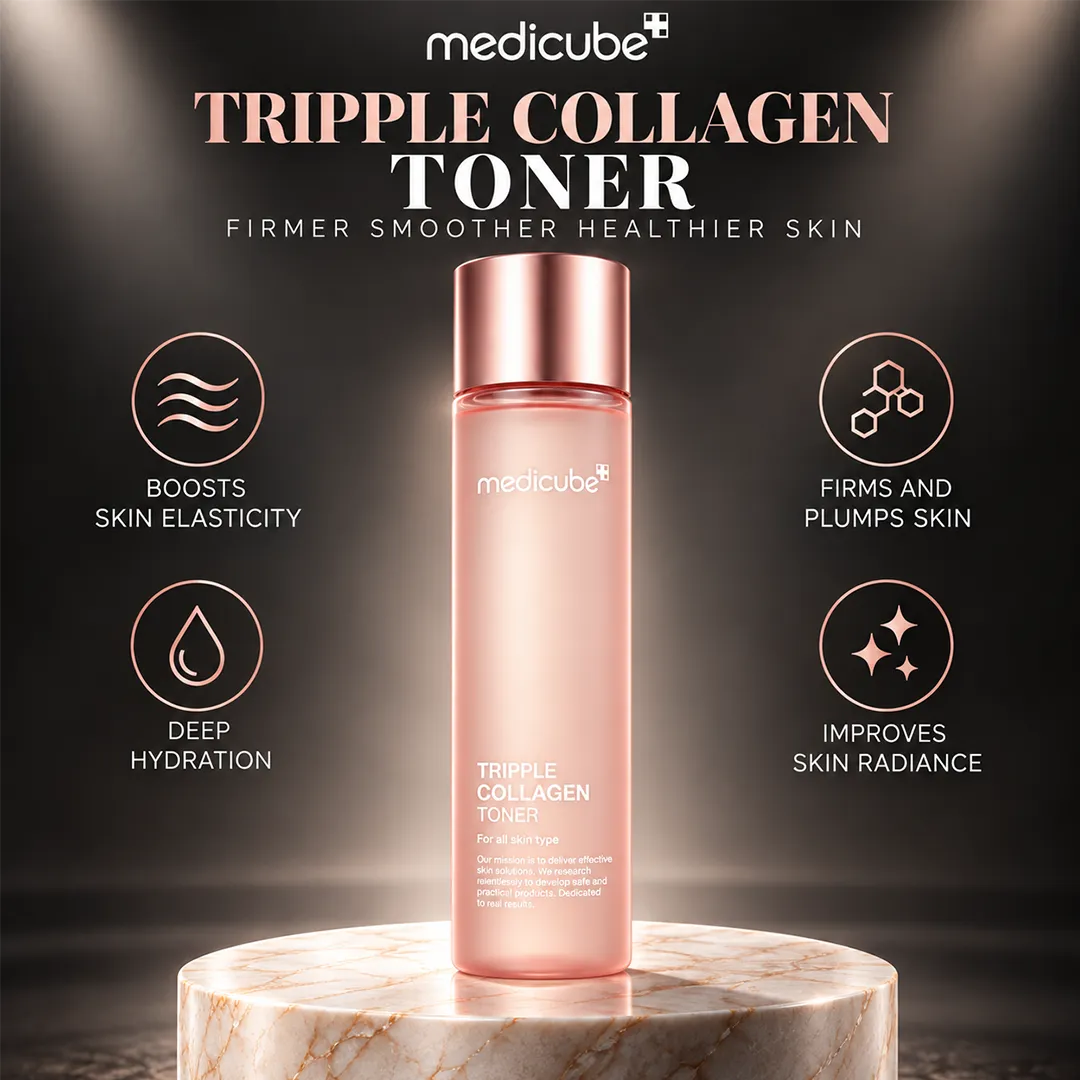 MEDICUBE TRIPPLE COLLAGEN TONER 140ML
