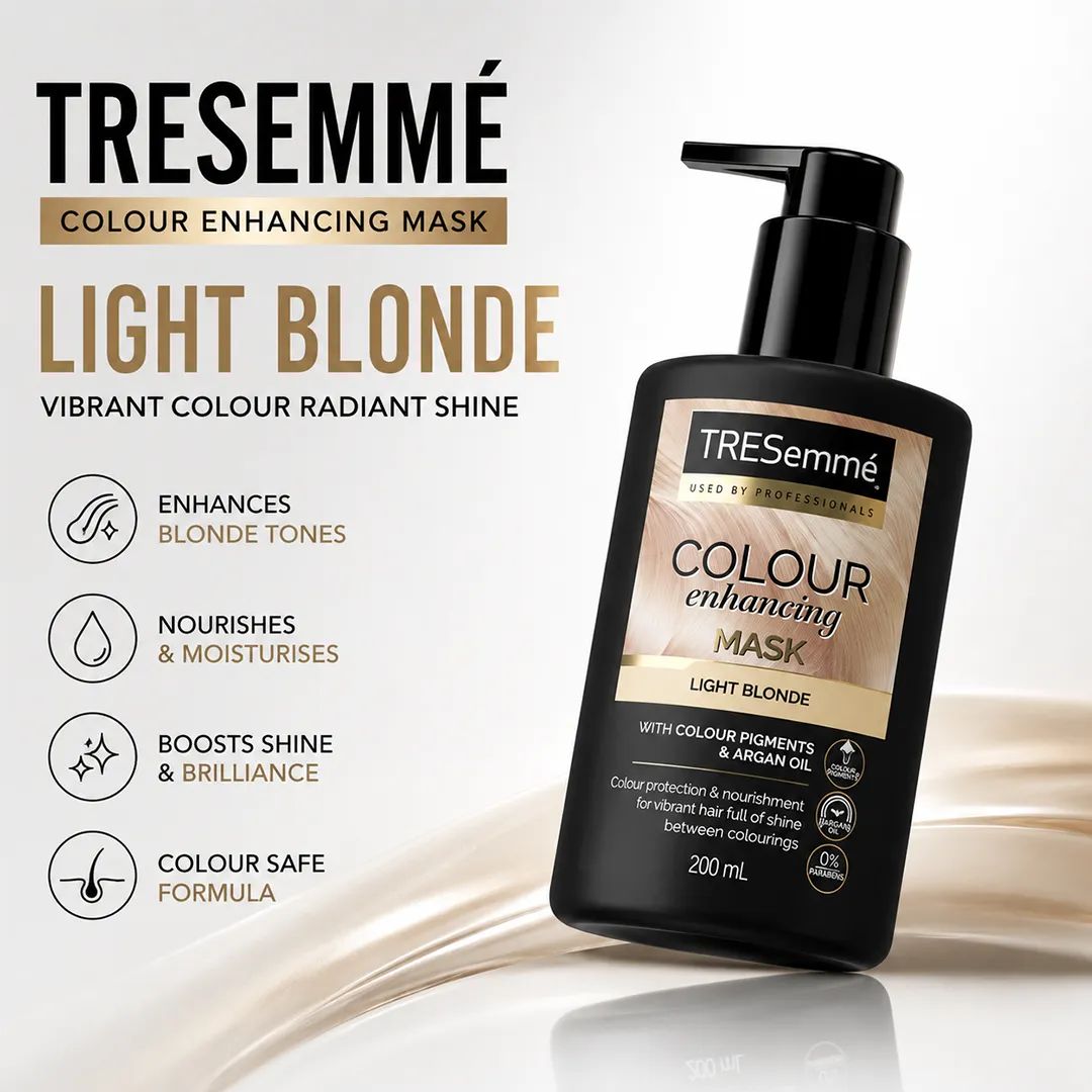 TRESEMME COLOUR LIGHT BLONDE MASK 200ML