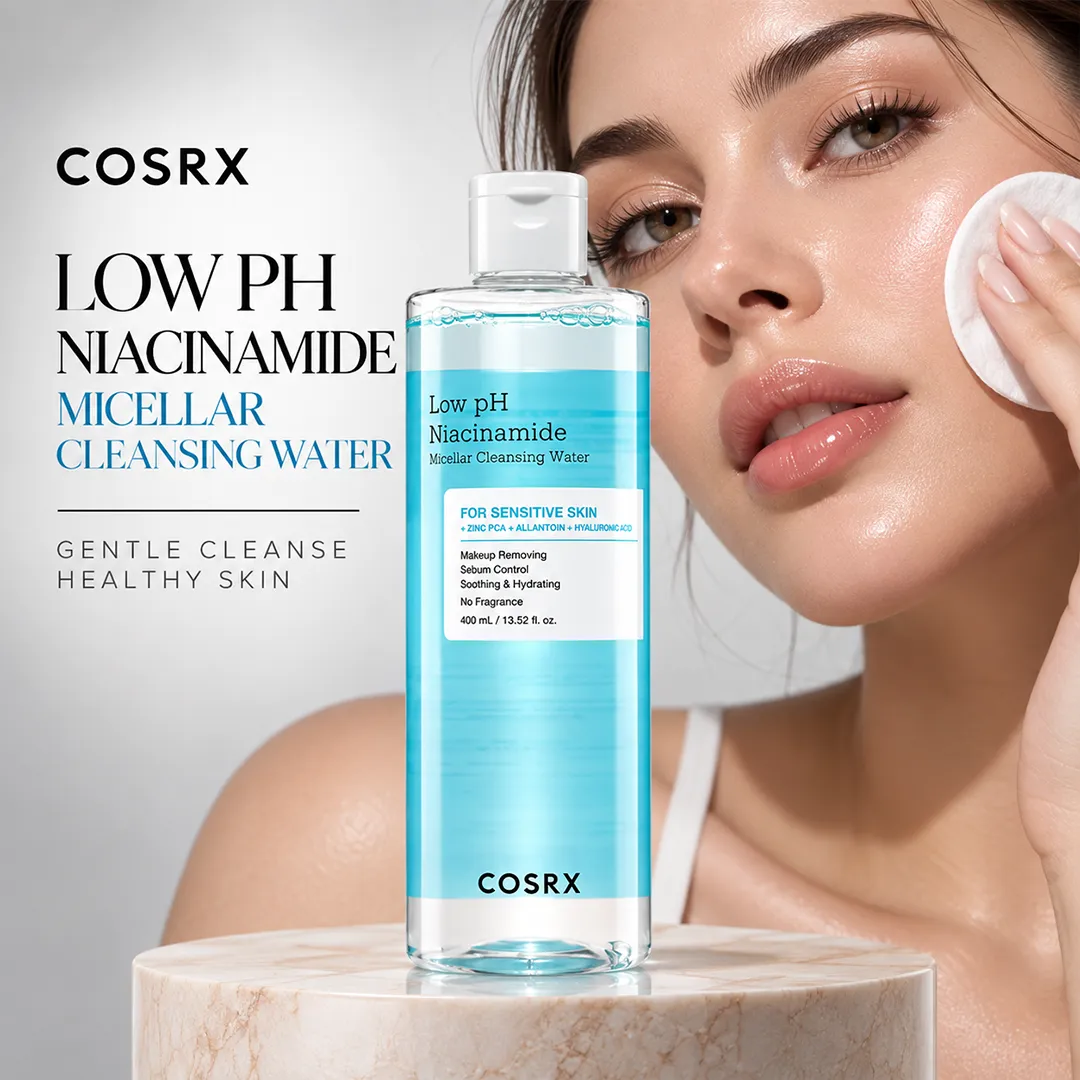 COSRX LOW PH NIACINAMIDE MICELLAR WATER 400ML