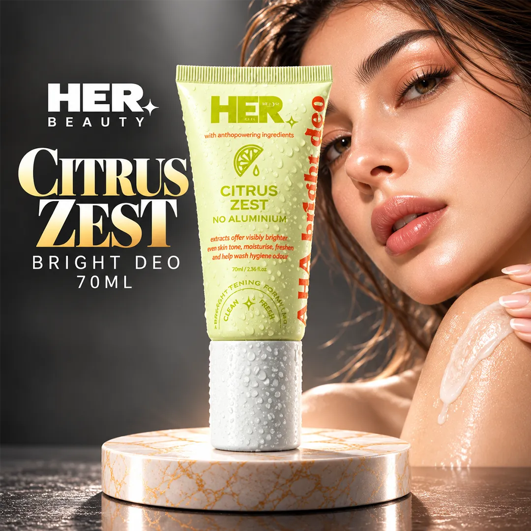 HER BEAUTY CITRUS ZEST BRIGHT DEO 70ML