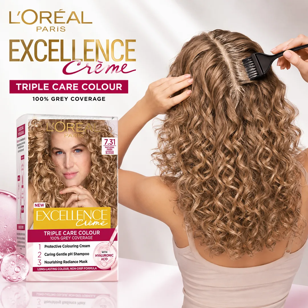 LOREAL CREAM EXCELLENCE COLOR 7.31