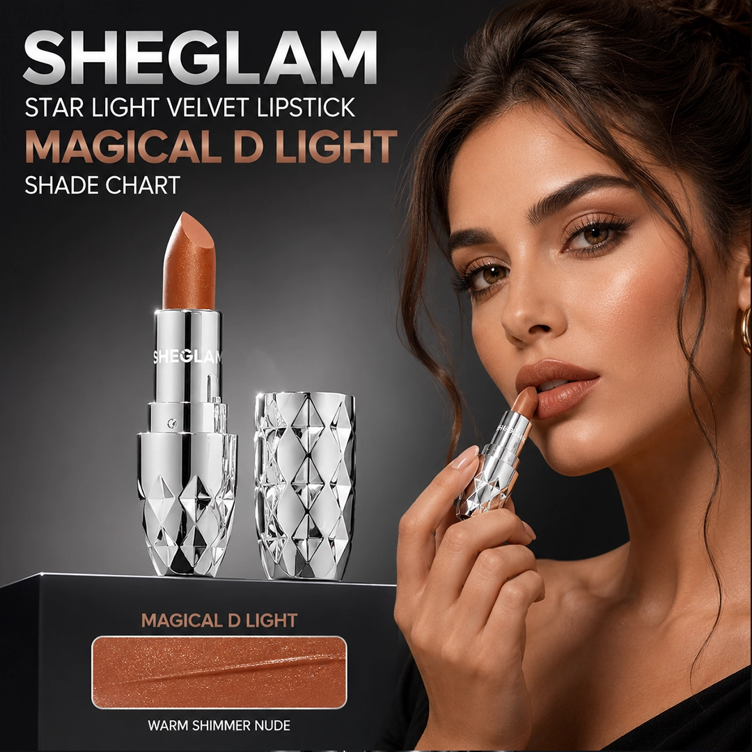 SHEGLAM STAR LIGHT VELVET LIPSTICK MAGICAL D LIGHT