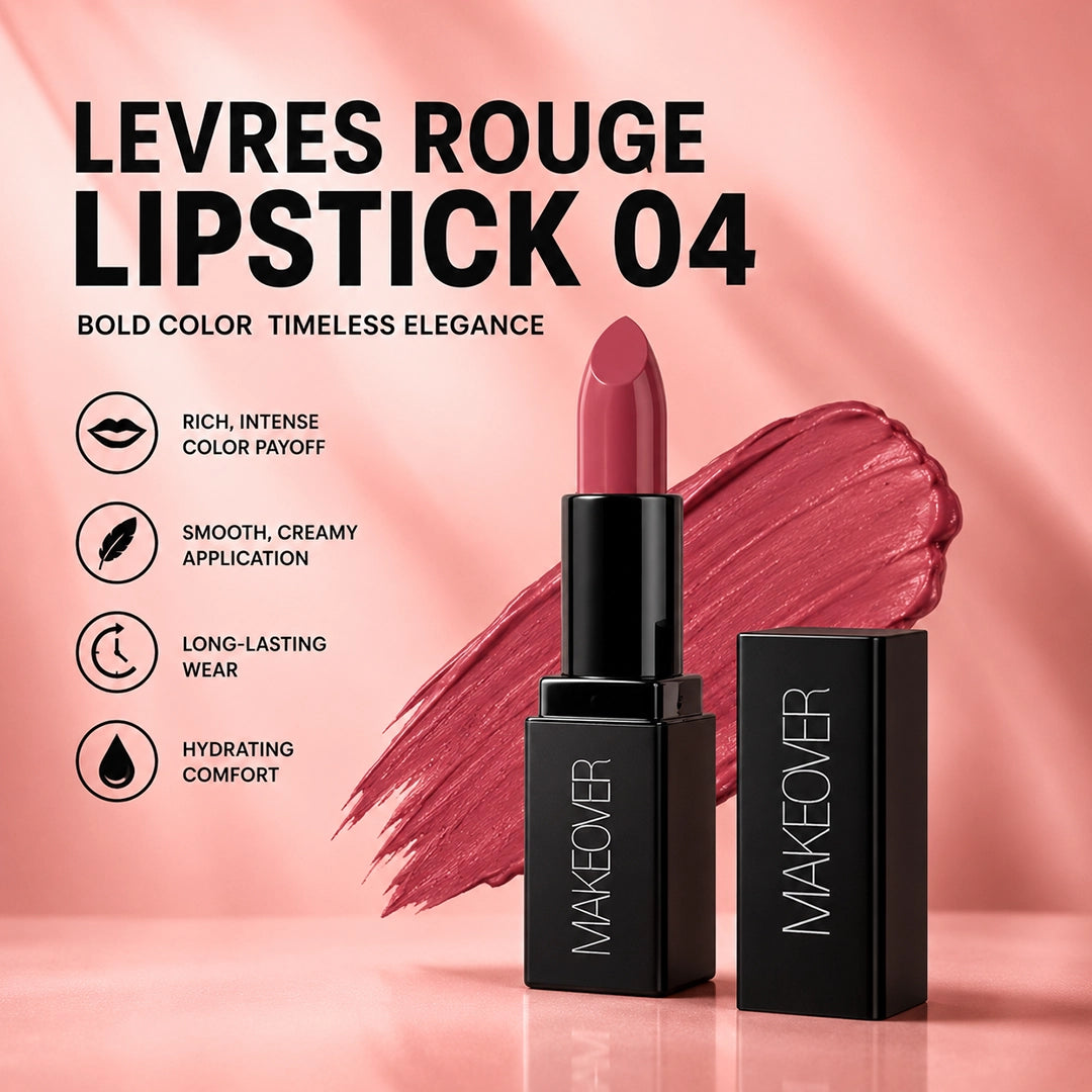 MAKEOVER LEVRES ROUGE LIPSTICK 04