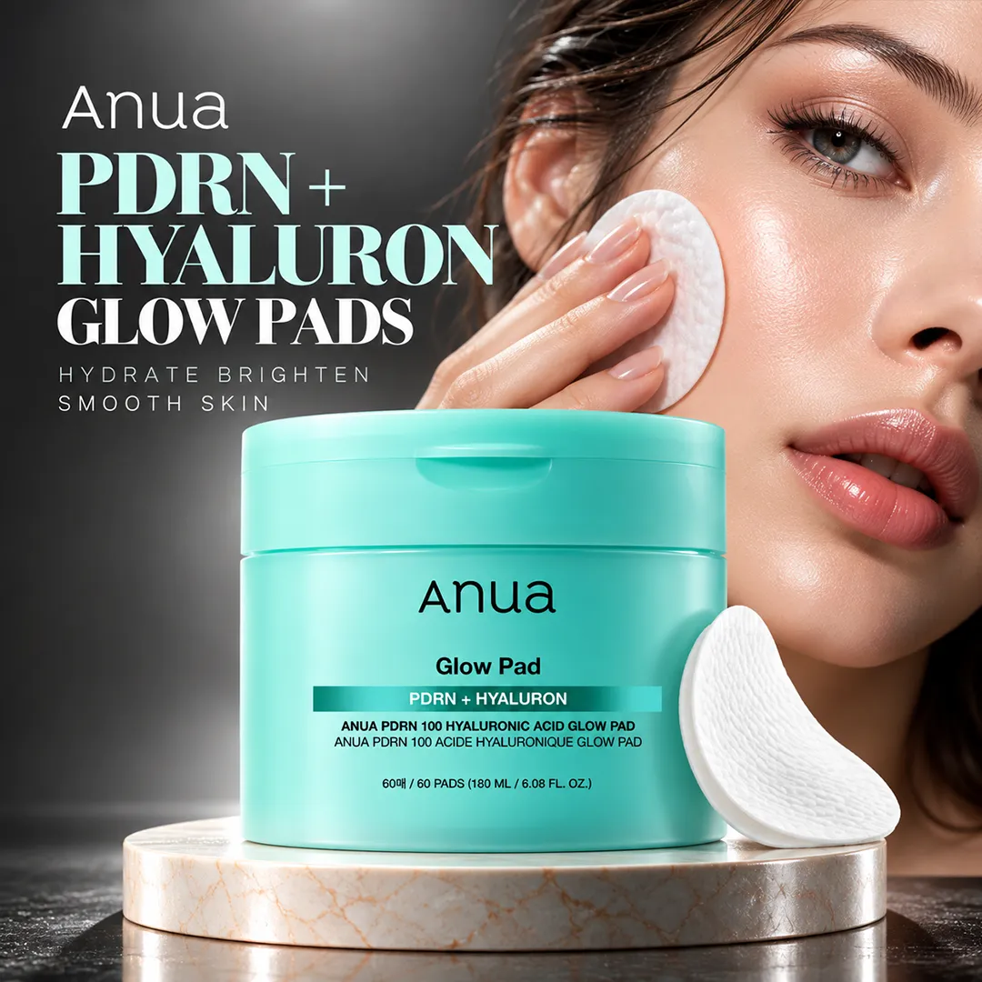 ANUA  PDRN+HYALURON GLOW PADS 60CS