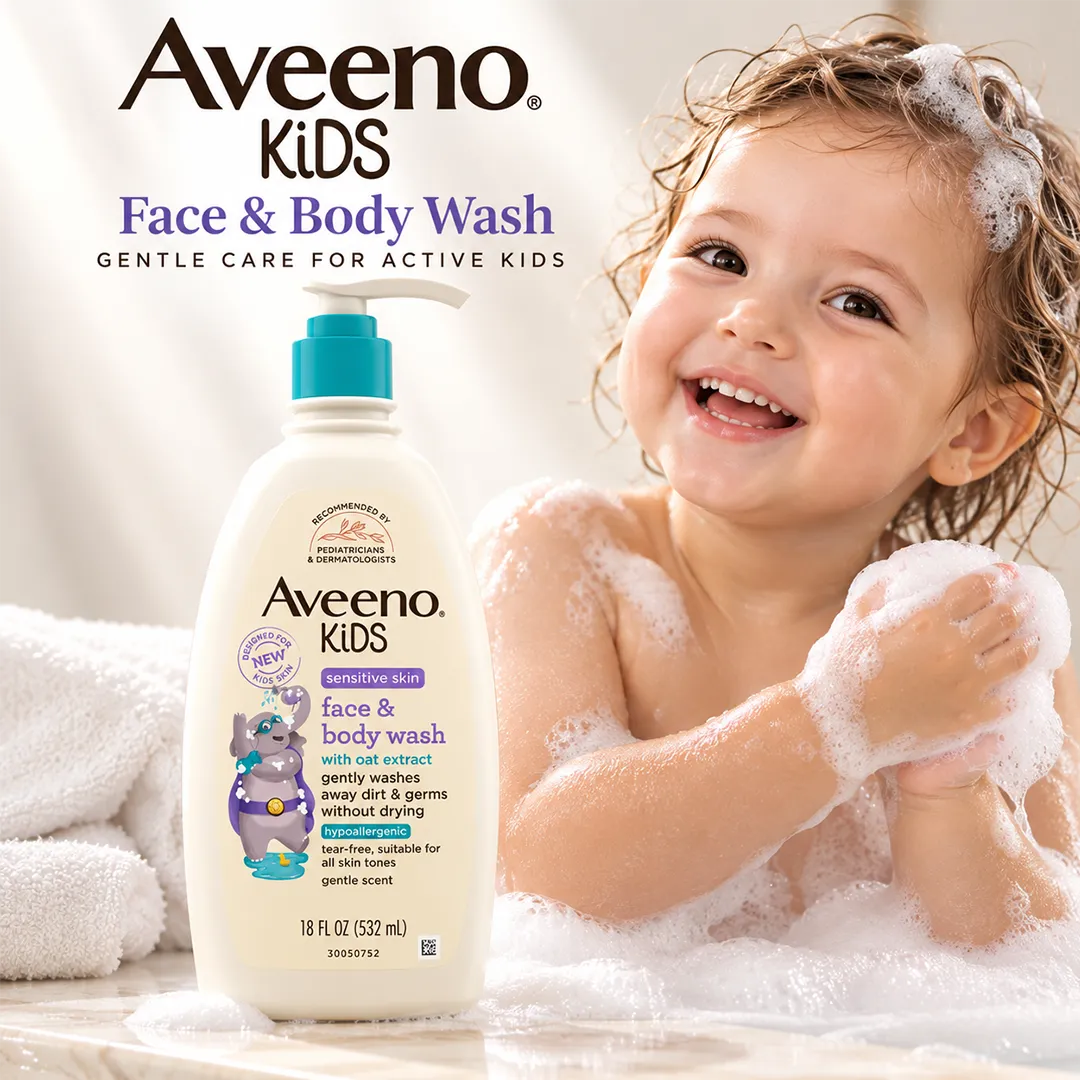 AVEENO BABY BODY WASH KIDS 532ML