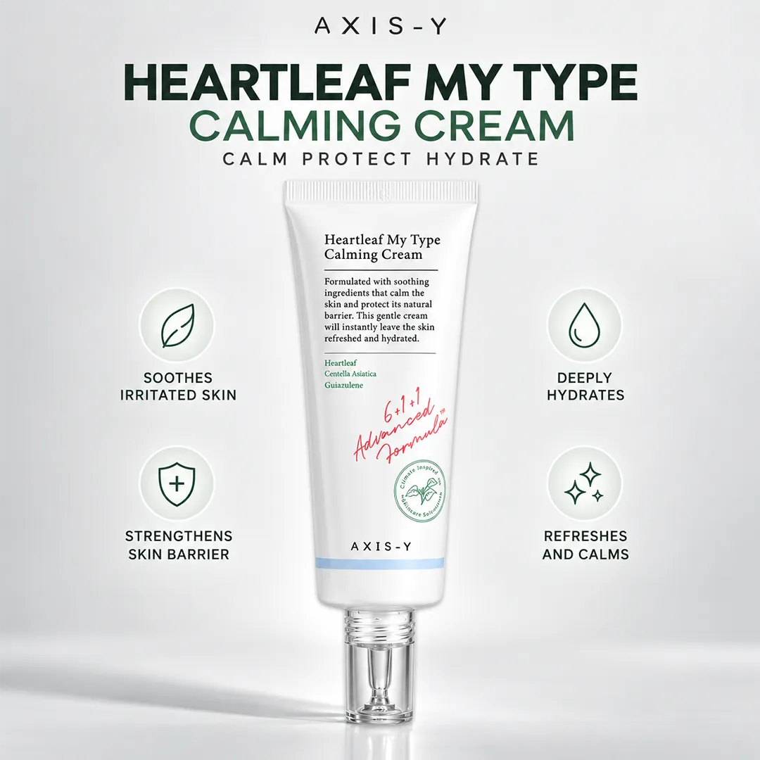 AXIS Y HEART LEAF MY TYPE CALMING CREAM 60ML