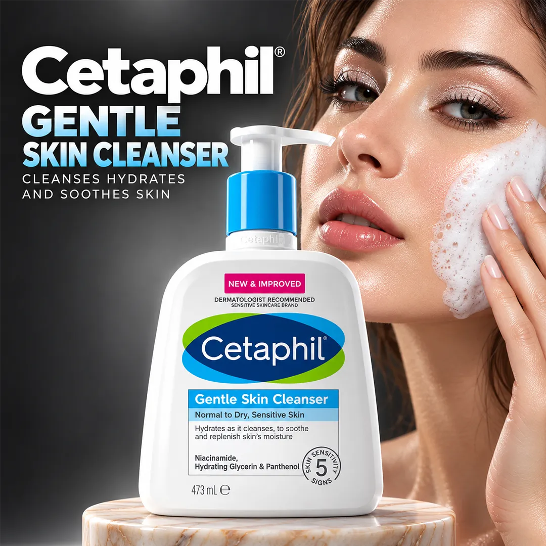 CETAPHIL GENTLE SKIN CLEANSER 473MLS