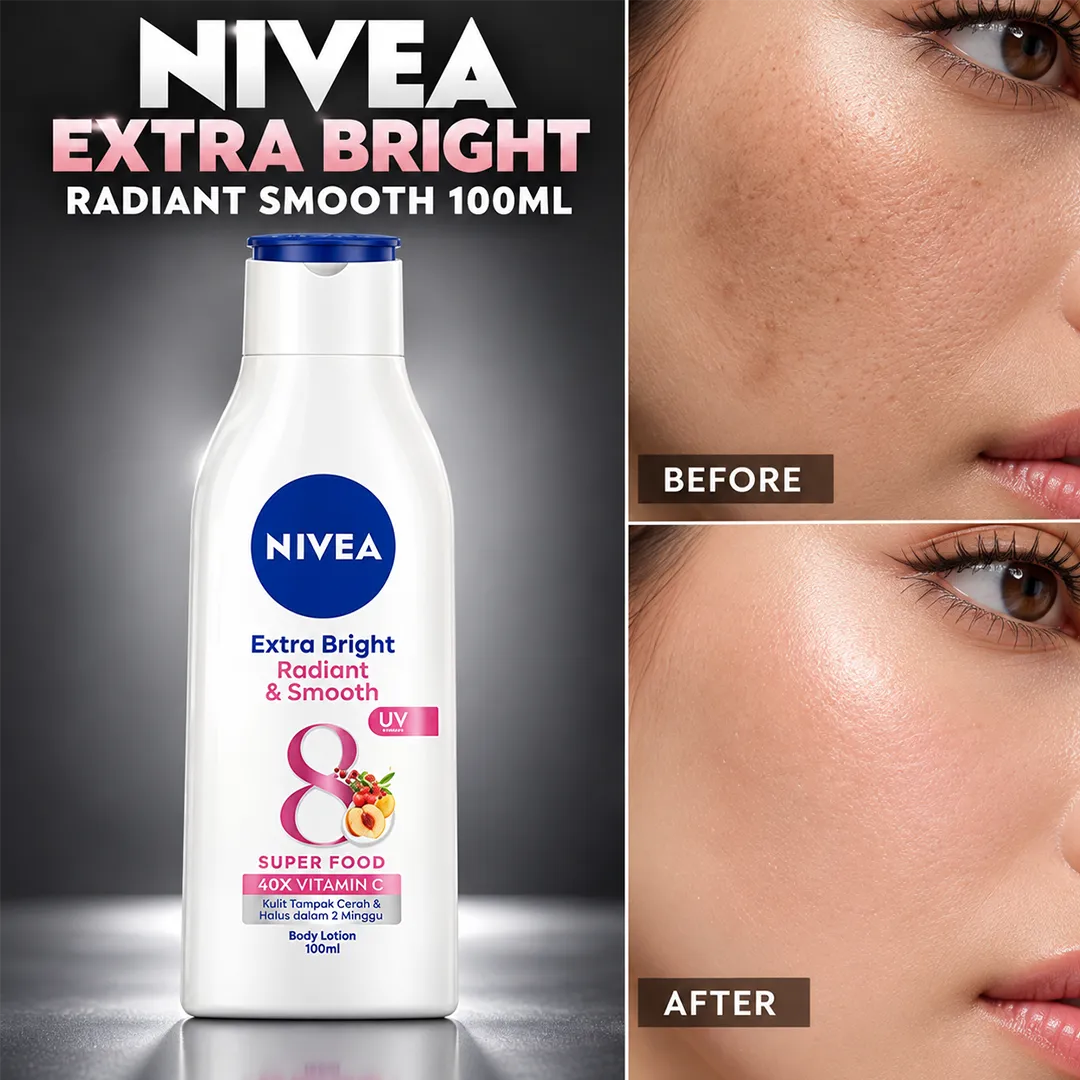 NIVEA EXTRA BRIGHT RADIANT SMOOTH 100ML