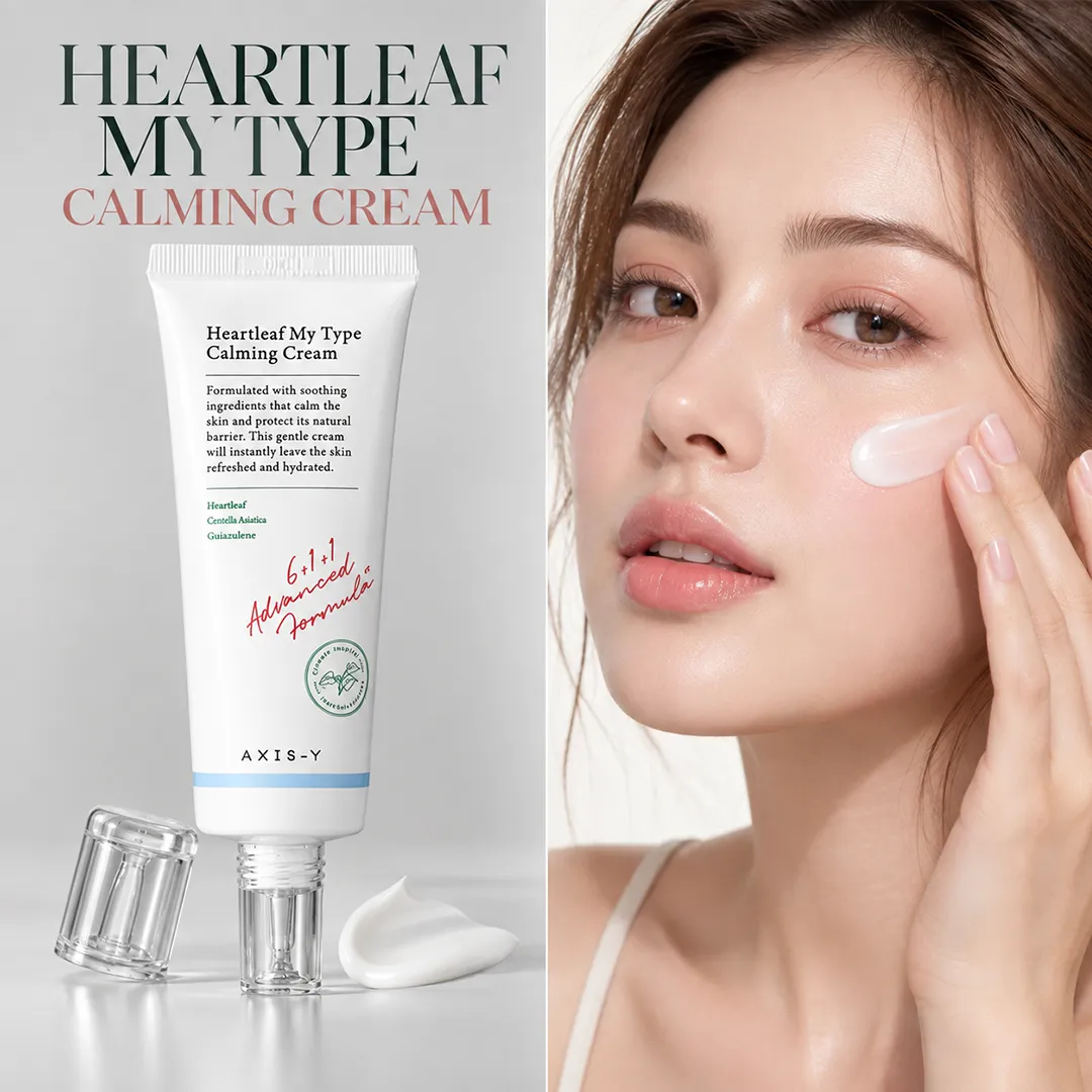 AXIS Y HEART LEAF MY TYPE CALMING CREAM 60ML
