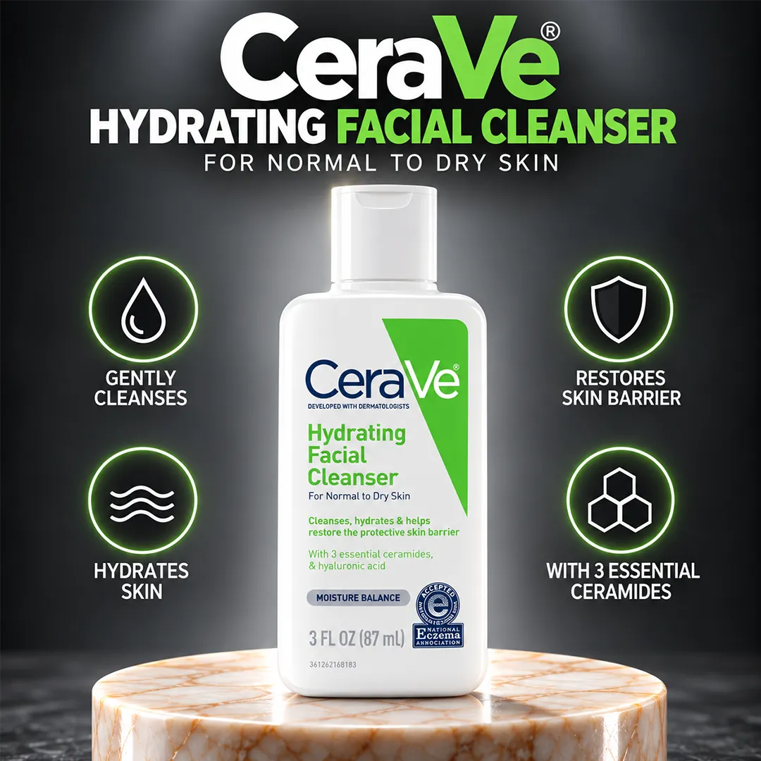CERAVE HYDRATING FACIAL CLEANSER 087ML