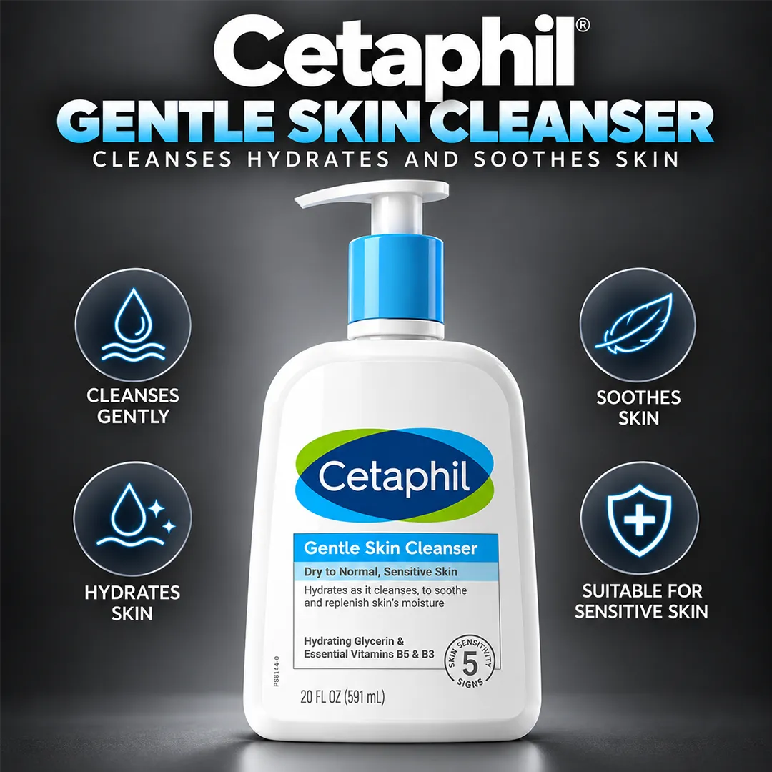 CETAPHIL GENTLE SKIN CLEANSER 591ML