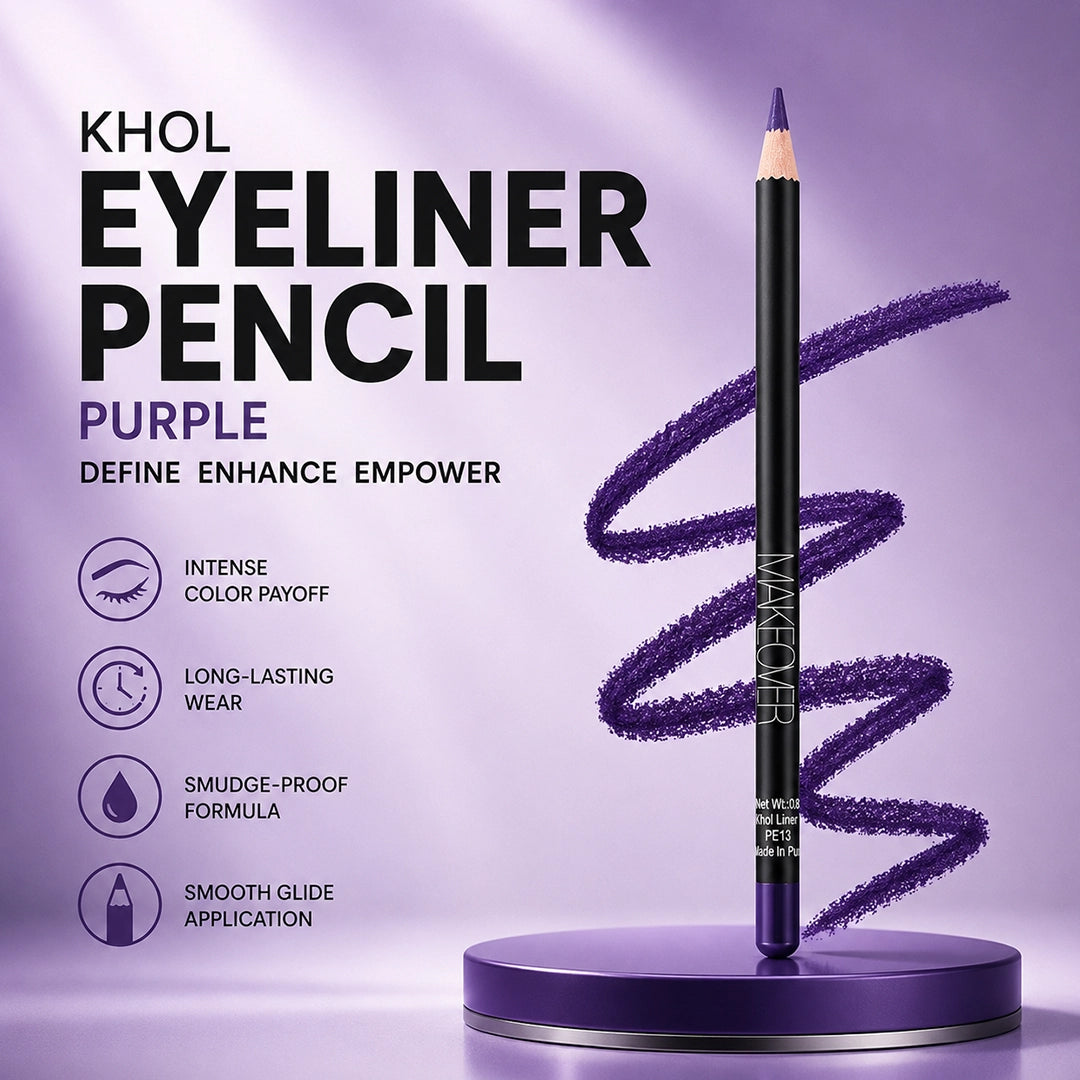 MAKEOVER KHOL EYELINER PENCIL PURPLE