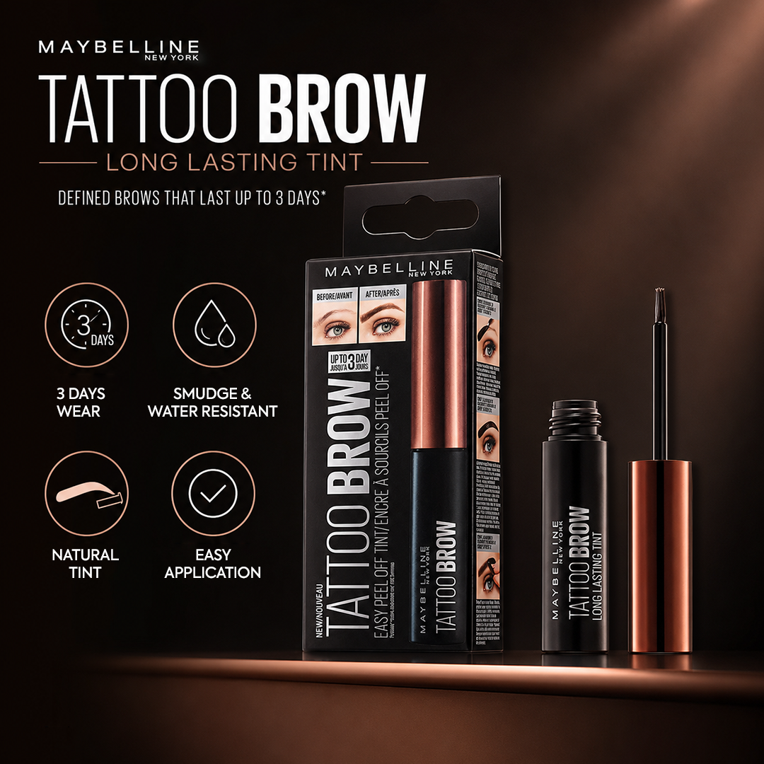 MAYBELLINE TATTOO BROW GEL TINT (1725)