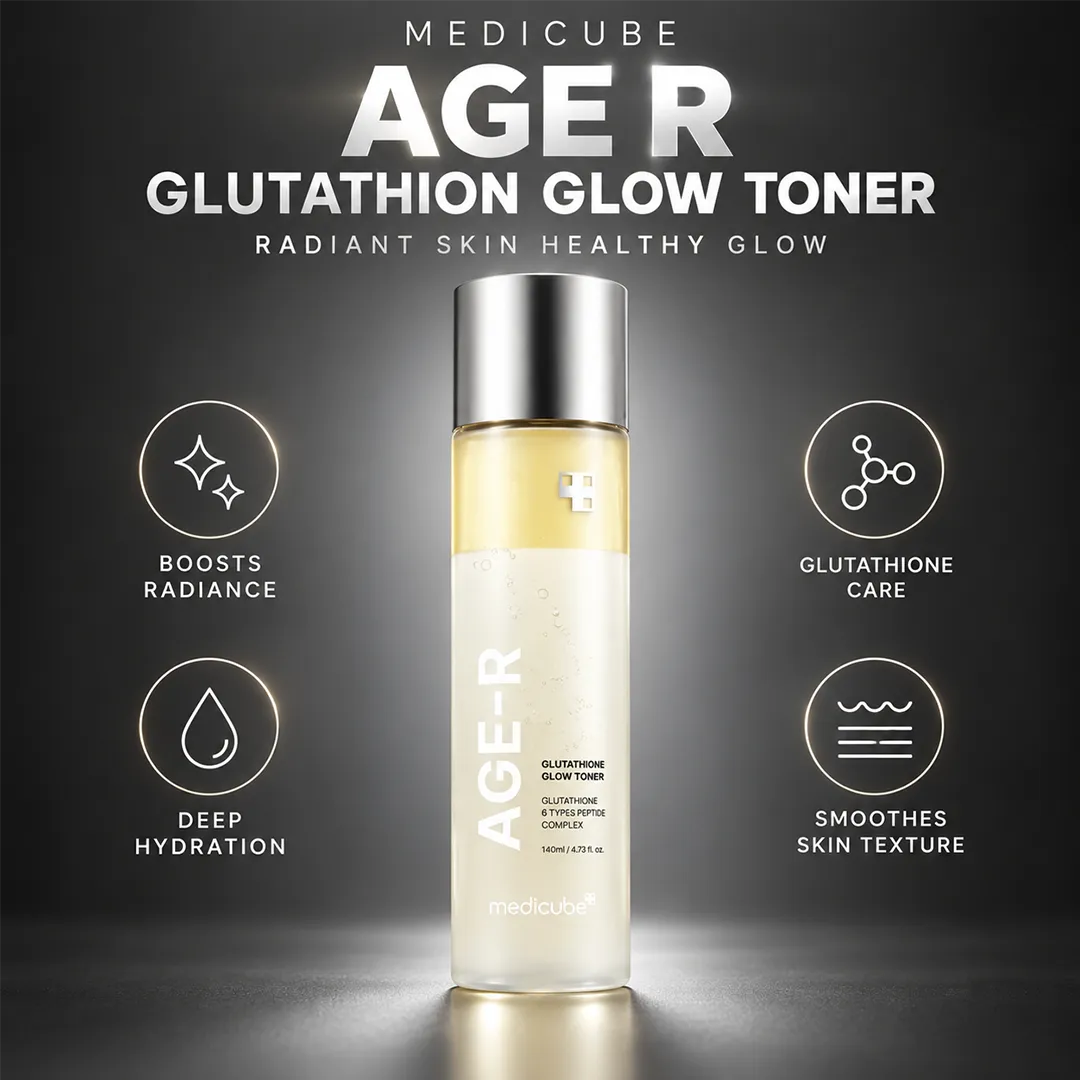 MEDICUBE AGE R GLUTATHION GLOW TONER 140ML