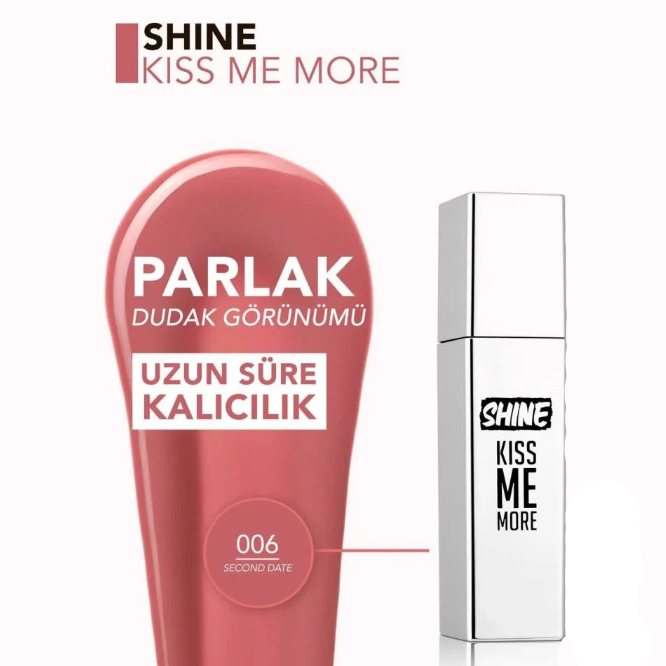 FLORMAR LIPSTICK SHINE KISS ME MORE