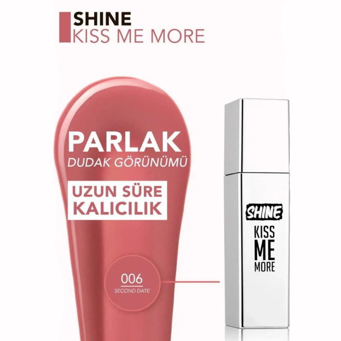 FLORMAR LIPSTICK SHINE KISS ME MORE