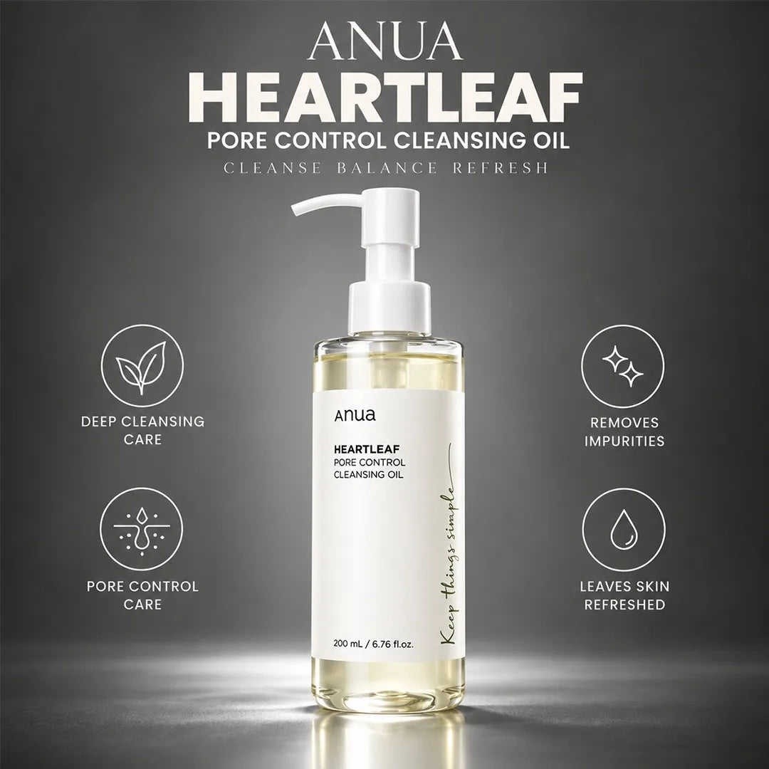 ANUA HEARTLEAF PORE CONTROL CLEANSING OIL 200ML